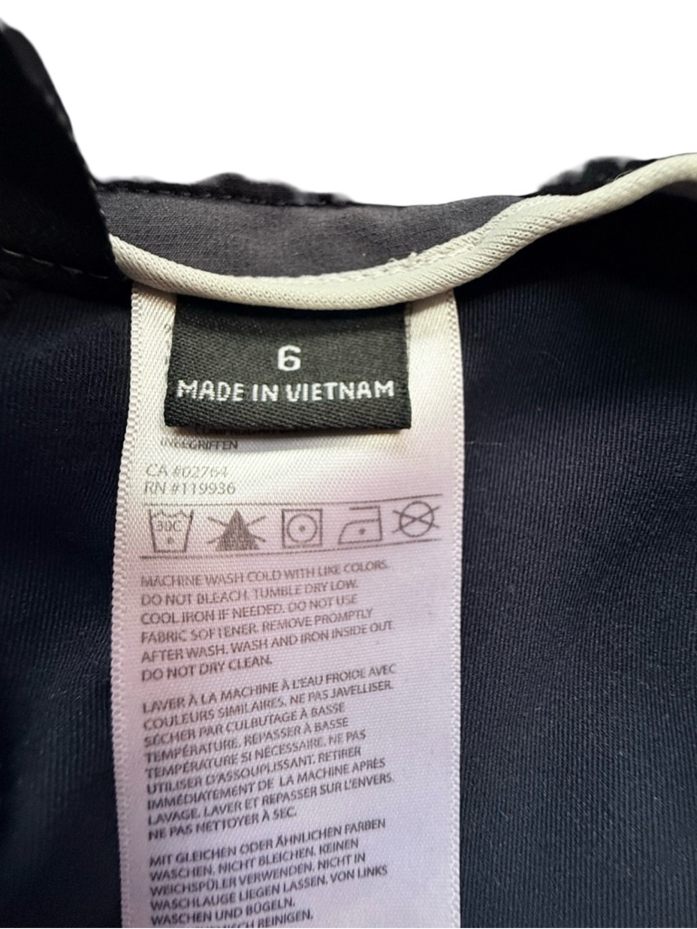 N’VO by Lanctôt Navy Golf Skort stretch Size 6 - Picture 8 of 9